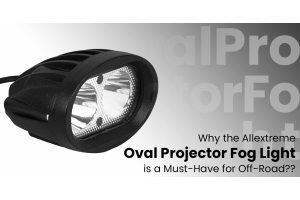 Why the Allextreme Oval Projector Fog Light is a Must-Have for Off-Road??