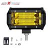 Allextreme EX7IY1P 7 Inch CREE Led Fog Light 24 LED Waterproof Cube Pod Spot Lamp with Mounting Brackets for Cars and Motorcycle (72W, Yellow Light, 1 PC)