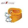 AllExtreme EXCTR1 Car Tow Rope Straps with Hooks-3 Tons 3 Meters (9.84ft) High Strength Cable Cord Heavy Duty Recovery Securing Accessories for Cars Trucks (Color may Vary)