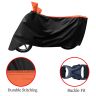 Allextreme XL-7009 Full Bike Body Cover Water Resistant Dustproof Rustproof UV Protection Cover Compatible for Royal Enfield Bullet Avenger Karishma and above Size (Navy Blue & Blue, X-Large)