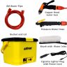 AllExtreme AE-3200 Portable High Pressure Car Washer Automatic Bike Cleaner Water Gun with Multi Adjustable Pattern for Showering Dog & Plant Watering Lawn