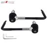 AllExtreme EXCHPCG Universal 7/8" 22mm Motorcycle Handlebar Brake Clutch Levers Hand Protector Guard for Bikes (Chrome)