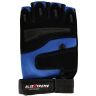 Allextreme Multipurpose Half Finger Fitness Gloves for Weightlifting Exercise, Cycling Sports (Blue, Large)