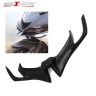 AllExtreme EXR15VC Winglet 2.0 for Yamaha R15 V3 Wiser Cap/Light Visor Cap (Black)