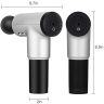 Allextreme HF-280 Cordless Rechargeable Handheld Percussion Massage Gun Deep Tissue Massager with Quiet, 6 Speed High-Intensity Vibration and 4 Massage Heads
