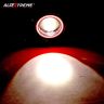 Allextreme EXRU7F1 Super Power Spot Beam U7 Led Fog Light, With Angel Eyes Light Ringthree Mode High Beam 125W Cree Fog Spotlight For Motorcycle 1Pc - Red