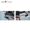 Allextreme EXBHDCB 7/8" CNC Protector Handlebar Brake Clutch Lever Protection Guard Compatible for Bullet Bajaj TVS Yamaha and Other Bikes (Black)