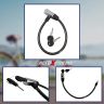 AllExtreme EXLMSH6 Heavy Duty Helmet Lock Anti-Theft Multipurpose Steel Cable Safety Lock with 2 Keys for Bike, Bicycle & Cycle (Color May Vary)