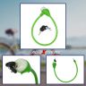 AllExtreme EXMSHL3 Heavy Duty Helmet Lock Anti-Theft Multipurpose Steel Cable Safety Lock With 2 Keys for Bike, Bicycle & Cycle (Color may Vary)