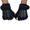 Allextreme ‎AENG001 Multipurpose Gym and Bike Wrist Half Finger Gloves for Fitness Weightlifting Exercise Sport Cycling (Blue_Large)