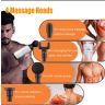 Allextreme HF-280 Cordless Rechargeable Handheld Percussion Massage Gun Deep Tissue Massager with Quiet, 6 Speed High-Intensity Vibration and 4 Massage Heads