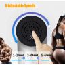 Allextreme HF-280 Cordless Rechargeable Handheld Percussion Massage Gun Deep Tissue Massager with Quiet, 6 Speed High-Intensity Vibration and 4 Massage Heads