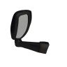AllExtreme EXWAMB1 Car Bonnet Front Fender Rear Side Mirror Wide Angle View Compatible for Toyota Fortuner and Innova (Black)