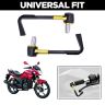 Allextreme EXBHDG 7/8" CNC Protector Handlebar Brake Clutch Lever Protection Guard Compatible for Bullet Bajaj TVS Yamaha and Other Bikes (Golden)