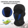 Allextreme Full Face Mask for Riders Anti-Pollution UV Sun Protection Cotton Balaclava Helmet Liner with Air Filter for Men & Women Biker Hiking Cycling Protective Bike Riding Gear (Black & Blue)