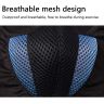 Allextreme Full Face Mask for Riders Anti-Pollution UV Sun Protection Cotton Balaclava Helmet Liner with Air Filter for Men & Women Biker Hiking Cycling Protective Bike Riding Gear (Black & Blue)