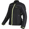 Allextreme AVIANT AIR Women Bike Riding Jacket CE Level 2 Certified Armour Protector Elbows Shoulders Protection Mesh Fabric Motorcycle Rider Gear (M, Black/Green)