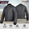 Allextreme Winter Liner for Riding Jacket Quilted Full Sleeved Thermal Running Softshell Windbreaker Jackets (5XL, Black)