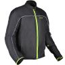 Allextreme AVIANT AIR Bike Riding Jacket CE Level 2 Certified Armour Protector Elbows Shoulders Protection Mesh Fabric Motorcycle Rider Gear for Bikers (4XL, Black & Green)