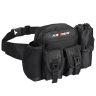AllExtreme Multi-Utility Waist Bag Multi Pocket Sling Pouch & Fanny Pack Bags with Detachable Bottle Holder for Men and Women Travel Motorcycle Riding Outdoor Hiking Adventure (1Pc, Black)