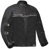 AllExtreme Denim Bike Riding Jacket CE Level 2 Protector Racer Armour with Night Visibility Sticker Shoulder Back Elbow Protection Abrasion Resistance Motorcycle Biker Gear for Men (2XL, Black)