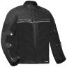 AllExtreme Denim Bike Riding Jacket CE Level 2 Protector Racer Armour with Night Visibility Sticker Shoulder Back Elbow Protection Abrasion Resistance Motorcycle Biker Gear for Men (M, Black)