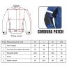 AllExtreme Denim Bike Riding Jacket CE Level 2 Protector Racer Armour with Night Visibility Sticker Shoulder Back Elbow Protection Abrasion Resistance Motorcycle Biker Gear for Men (XL, Blue)
