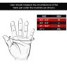 Allextreme Probiker Protective Full Finger Gloves Anti-Skid Surface Breathable Bike Riding Glove for Motorcycle-XXL-Black