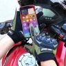 Allextreme Full Finger Bike Riding Gloves with Screen Touch Strong Knuckle Protective Shells Anti-Skid Surface Breathable Mesh Material Glove for Motorcycle Cycling Mountaineering (Black & Green, XXL)
