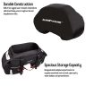 Allextreme 70 l Waterproof Tail Bag – Universal Rear Carrier Polyester Storage for All Sports & Street Bikes, Motorcycles (Pack of 1)