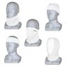 Allextreme Neck Gaiter Bandana for Rider Super Soft Breathable Dryfit Face Mask UV Sun Protection Neck Cover Scarf Headband Balaclava for Biking Hiking Cycling Protective Bike Riding Gear (White)