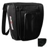 Allextreme Universal Bike Tank Bag Pouch (Non Magnetic) with Straps to use as Sling Pouch Bike Riding Accessory for All Motorcycles (2.5Ltr, Black, 1 Pc)