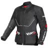 Allextreme RALLY Unisex Motorcycle Riding Jacket Polyester and Mesh Fabric with Back Elbow Shoulder CE Level 2 Certified Armour Chest Protection for Bikers (2XL, Black)
