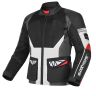 Allextreme RALLY Unisex Motorcycle Riding Jacket Polyester and Mesh Fabric with Back Elbow Shoulder CE Level 2 Certified Armour Chest Protection for Bikers (M, Grey)