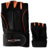 Allextreme EXOMHG1 Multipurpose Unisex Bike Racing Half Finger Gloves Breathable Comfortable Hand Gloves for Gym Biking Sports Cycling and Riding (Medium, Orange)