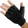 Allextreme Bike Racing Half Finger Gloves Soft, Large & Breathable Design Ideal for Biking & Gyming (Black)