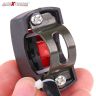 AllExtreme EXFLSO1 Universal 7/8 inch Handlebar Mounting Switch DC 12V Fog Lamp Switch for Bikes & Motorcycles Head Light Electrical System (Red)