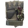 Allextreme EXLGHA1 Multipurpose Unisex Bike Racing Half Finger Gloves Breathable Comfortable Hand Gloves for Gym Biking Sports Cycling and Riding (Large, Army Green)
