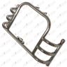 AllExtreme EXAFLGC Heavy Duty Metal Leg Guard Front Bike Safety Crash Bar Compatible for BS3, BS4 and BS6 Model Royal Enfield Bullet 350cc and 500cc (Chrome)