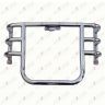 AllExtreme EXAFLGC Heavy Duty Metal Leg Guard Front Bike Safety Crash Bar Compatible for BS3, BS4 and BS6 Model Royal Enfield Bullet 350cc and 500cc (Chrome)