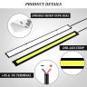 AllExtreme EX6WDRL Universal Ultra Bright Daytime Running LED Lights Waterproof Slim Chip COB LEDs Strip DRL Lamp for Cars (6W, White Light, 2 PCS)