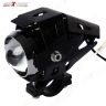 AllExtreme EXU5BW1 U5 CREE LED Fog Light Work Lamp with Hi/Low, Flashing Beam for Cars and Motorcycles (10W, White Light, 1 PC)
