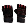 Allextreme EXHFG1R Cycling Gloves Mountain Bike Gloves Road Racing Bicycle Gloves Shockproof Gel Pad Breathable Riding Gloves Half Finger Biking Gloves (L)