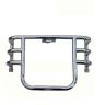 AllExtreme EXAFLGC Heavy Duty Metal Stainless Steel Air Fly Leg Guard Front Bike Safety Crash Bar Compatible for BS3 and BS4 Model Royal Enfield Bullet 350cc and 500cc (Chrome)