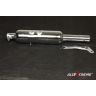 AllExtreme EX002 Empty Silencer Exhaust with Bush Compatible for Royal Enfield BS3 and BS4 Model Bullet 350cc and 500cc (Chrome)