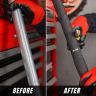 AllExtreme Silencer Wrap Bike Exhaust Heat Shield LENGTH-3 Metre for Bullet Electra Twinspark (Black)