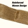 AllExtreme Silencer Wrap Bike Exhaust Heat Shield LENGTH-3 Metre for Bullet Electra Twinspark (Golden)