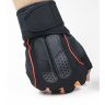 Allextreme AESG08 Half Finger Bike Gloves MLXL Breathable with Microfiber Leather Anti slip Shock absorbing 3MM Sponge Pads Design for MenWomen Road Racing Orange