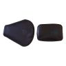 Allextreme Motorcycle Seat Cover PU Leather Anti Skid Split Water-Resistant Bike Cushion Compatible with All Motorcycles- (Black, Model-13)