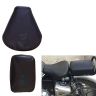 Allextreme Motorcycle Seat Cover PU Leather Anti Skid Split Water-Resistant Bike Cushion Compatible with All Motorcycles- (Black, Model-13)
